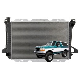 Radiador Ford Bronco / F150 8Cil Tapa/Izq Mt