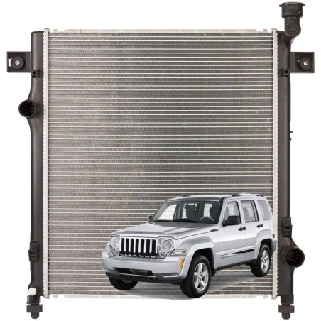 Radiador Jeep Cherokee Liberty / Kk 3.7 V6 C/Tapa 50*59