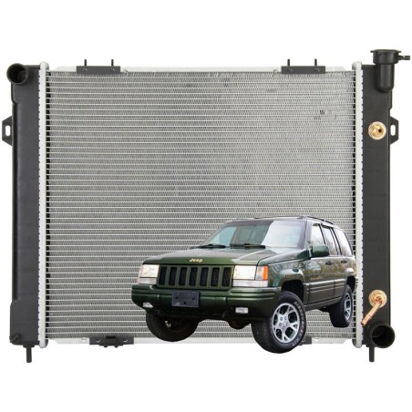 Radiador Jeep Grand Cherokee At. 96/98 Tapa Der..