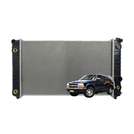 Radiador Para Chevrolet Blazer G/ Recto 2 Capsula At. 97-01